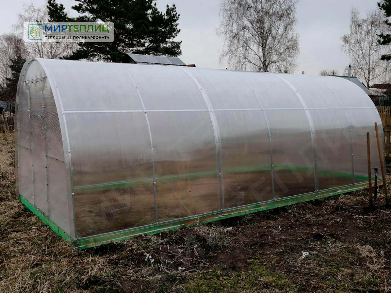 Теплица из поликарбоната - свехпрочная 20x30 недорого